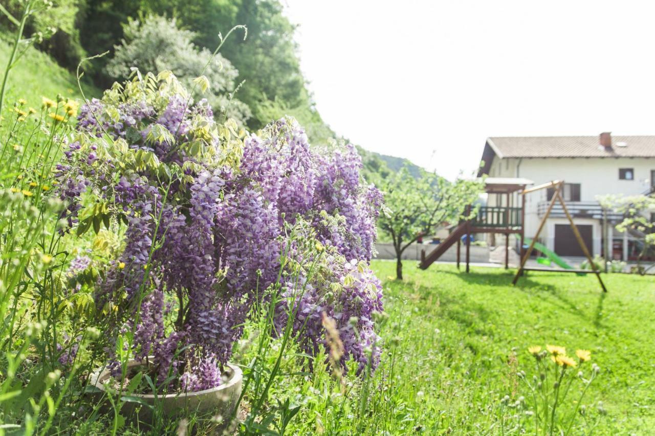 Sobe Baca Hotel Most na Soči Exterior foto