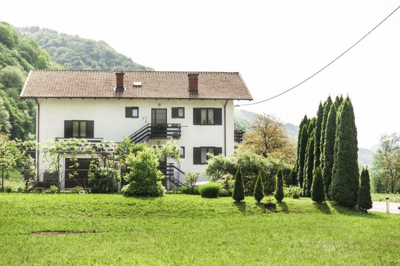 Sobe Baca Hotel Most na Soči Exterior foto